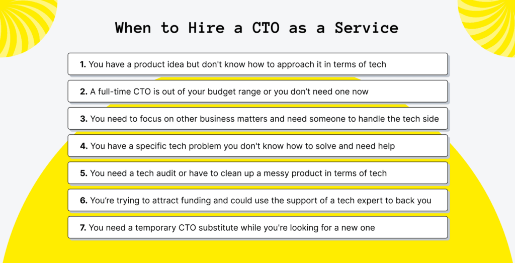 When to consider hiring a fractional CTO